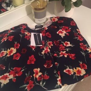 Floral Lands’ End Cardigan
